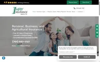 Ihry Insurance Agency, Inc. website
