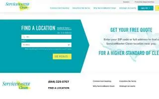ServiceMaster Clean by Moline - Fargo website