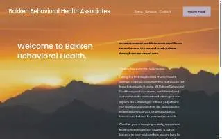 Bakken Behavioral Health Associates website
