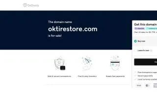 OK Tire Store of Williston website
