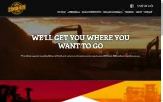 Storbakken & Sons Construction website