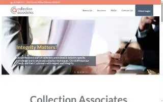 Collection Associates website
