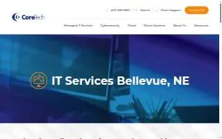 CoreTech of Bellevue website