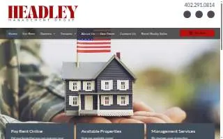 Headley Realty website