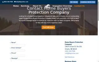Home Buyers Protection Company of Bellevue website