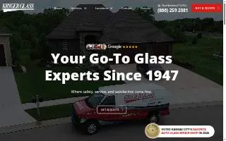 Kryger Glass of Sioux City website