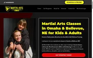 Martial Arts International of Bellevue website