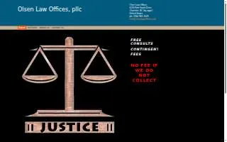 Olsen Law Offices of Bellevue website