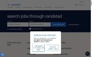 Randstad of Bellevue website
