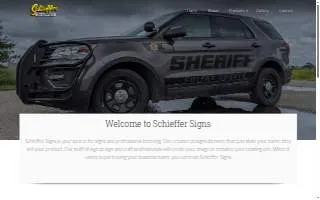 Schieffer Signs website