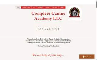 Complete Canine Academy LLC website