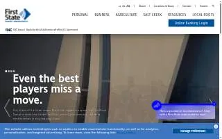 First State Financial Services website