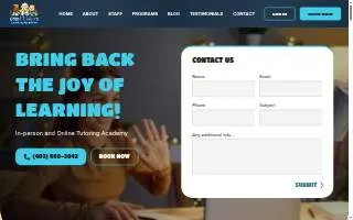 Great Thinkers Learning Academy of Fremont website