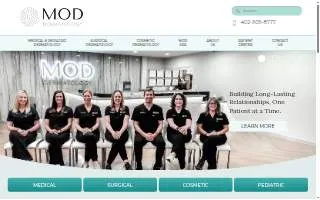MOD Dermatology website