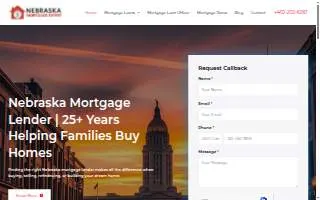 Nebraska Mortgage Expert NMLS #217460 of Fremont website