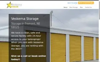 Veskerna Storage website