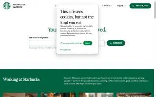 Barista's Coffee House website