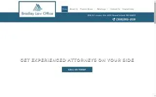 Bradley Law Office PC website