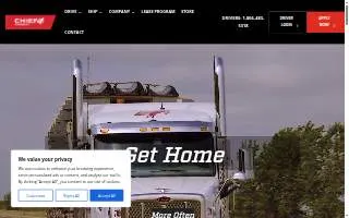 Chief Carriers website