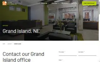 CMBA Architects of Grand Island website