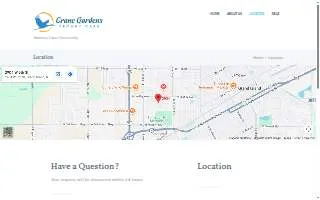 Crane Gardens website