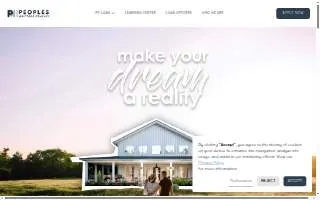 Diane Greenough - Peoples Mortgage website