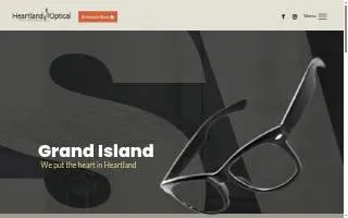Heartland Optical of Grand Island website