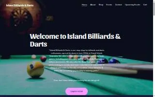 Island Billiards & Darts website