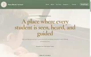 Perales Electric website