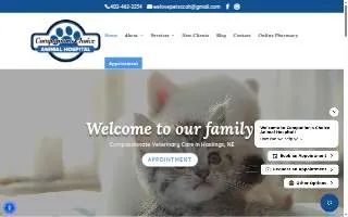Companion's Choice Animal Hospital website