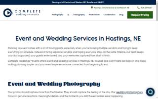 Complete Weddings + Events of Hastings