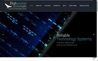 Flatwater Technologies website