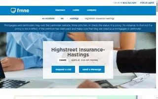 Highstreet Insurance website
