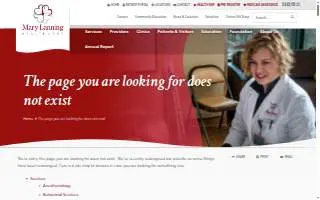 Mary Lanning Healthcare - Hastings Family Care website