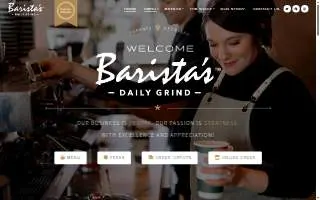 Barista's Daily Grind Campus website