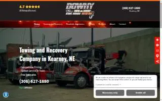 Dowhy Towing website