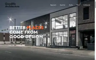 Goodlife Architecture website