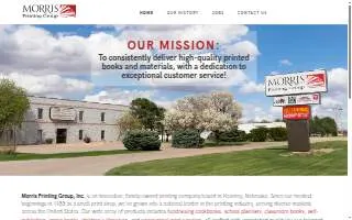 Morris Printing Group website