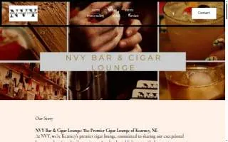 NVY Bar & Cigar Lounge website