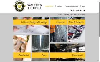 Walters Electric website