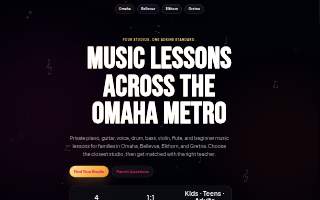 Adkins Music Lessons (Omaha, Gretna, Bellevue, Elkhorn) of La Vista