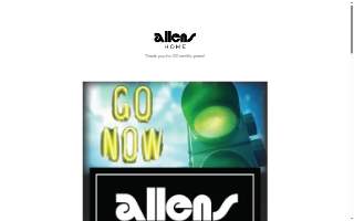 Allens Home website