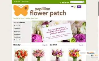 Papillion Flower Patch of La Vista website