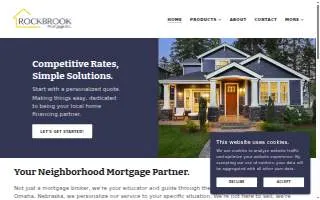 Rockbrook Mortgage Inc. website