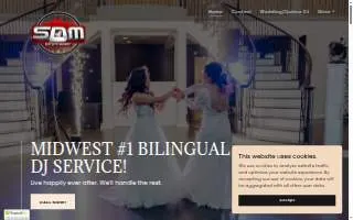 SDM DJ Entertainment of La Vista website