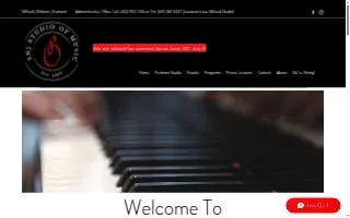 SNJ Studio of Music – Millard website