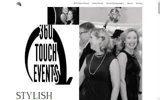360 Touch Events website