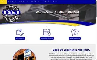 BG&S Transmissions of Lincoln website