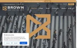 Brown Immigration Law PC, LLO website