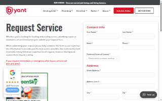 Bryant Air Conditioning, Heating, Electrical & Plumbing
